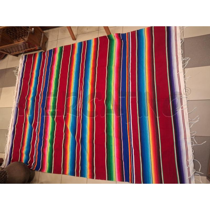 TAPPETO 210X153 MESSICANO MULTICOLOR | Mercatino dell'Usato Roma porta maggiore 1