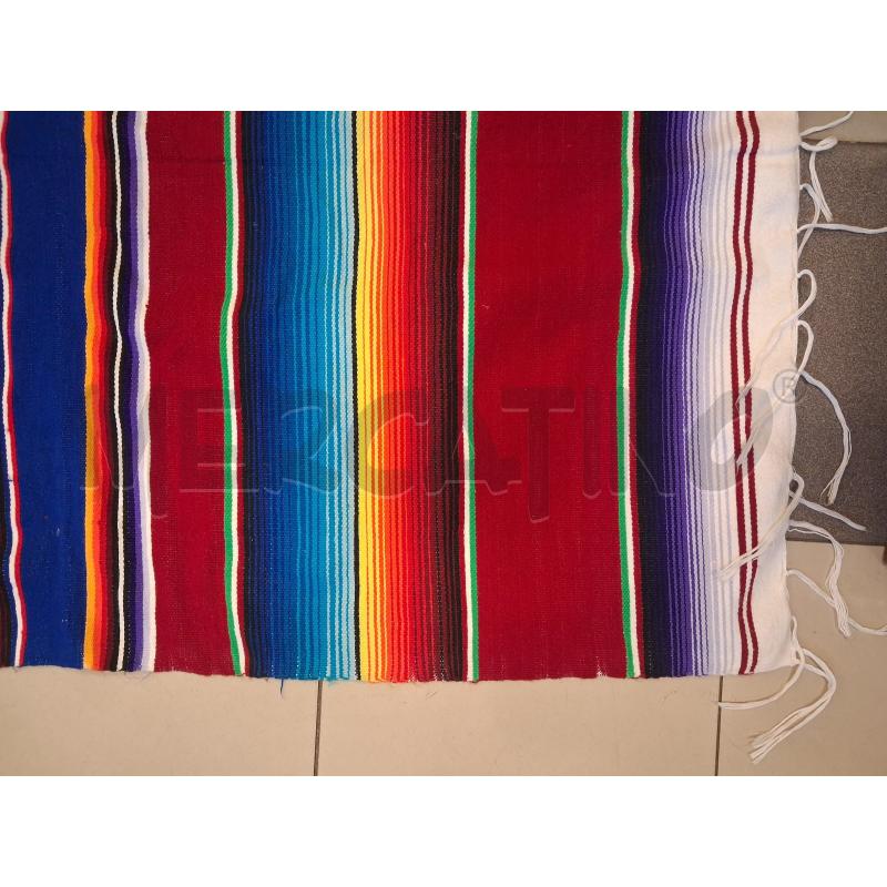 TAPPETO 210X153 MESSICANO MULTICOLOR | Mercatino dell'Usato Roma porta maggiore 3