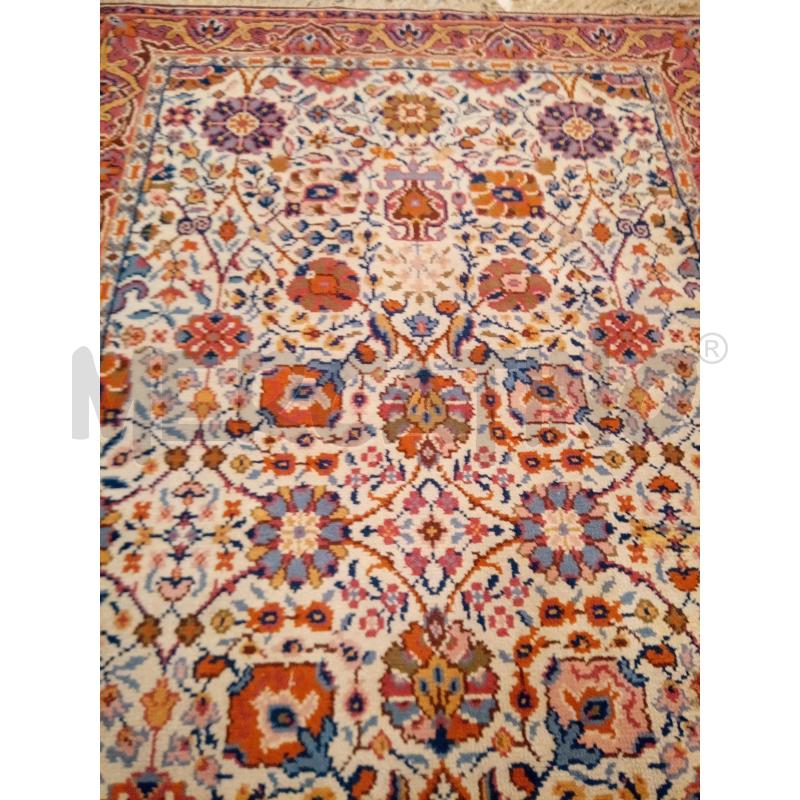 TAPPETO 250X145 FLOREALE FRANGE LUNGHE  | Mercatino dell'Usato Roma porta maggiore 4