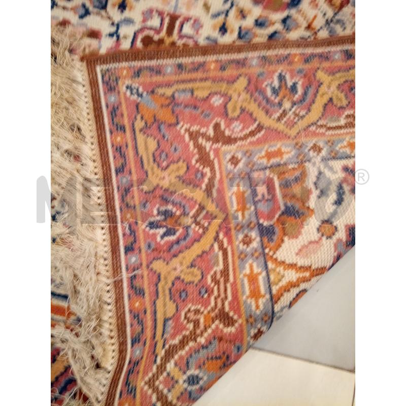 TAPPETO 250X145 FLOREALE FRANGE LUNGHE  | Mercatino dell'Usato Roma porta maggiore 5
