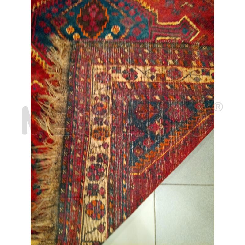 TAPPETO 252X172 SHIREZ 2 ROMBI TONI MATTONE BLU | Mercatino dell'Usato Roma porta maggiore 4