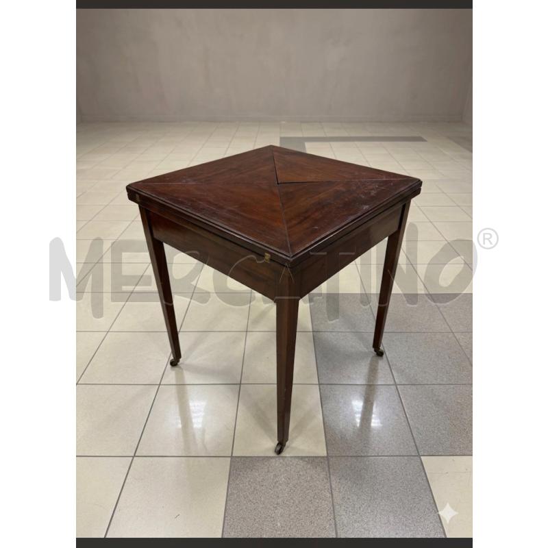 TAVOLINO DA GIOCO INGLESE 800  | Mercatino dell'Usato Roma porta maggiore 1