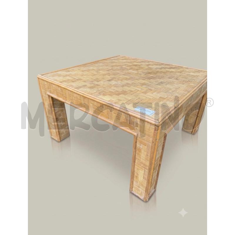 TAVOLINO QUADRATO LEGNO BASSO | Mercatino dell'Usato Roma porta maggiore 1