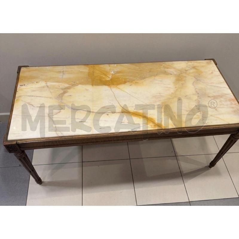 TAVOLINO RIPIANO MARMO SABBIA | Mercatino dell'Usato Roma porta maggiore 1