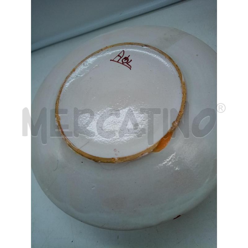 TAZZA CERAMICA DIPINTA PRESA PERA  | Mercatino dell'Usato Roma porta maggiore 4