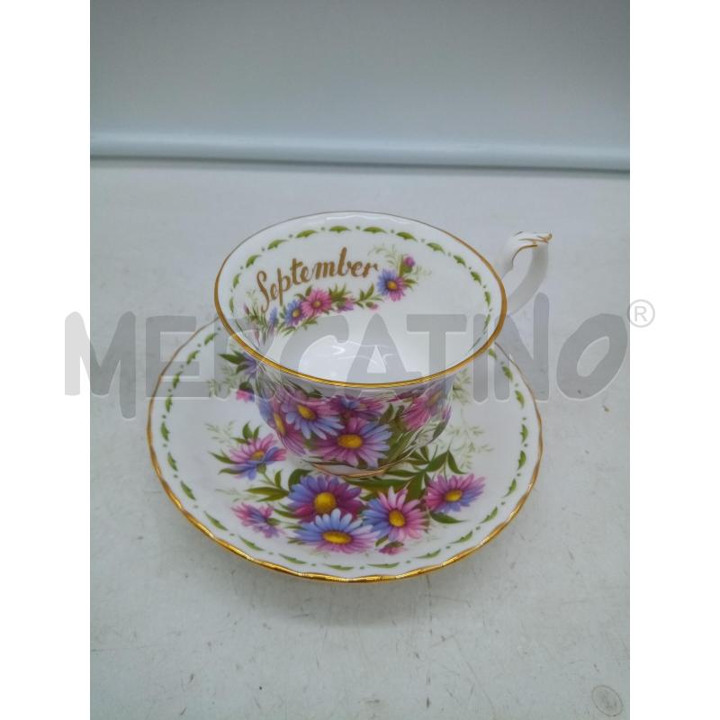 TAZZA PORC ROYAL ALBERT SEPTEMBER | Mercatino dell'Usato Roma porta maggiore 1