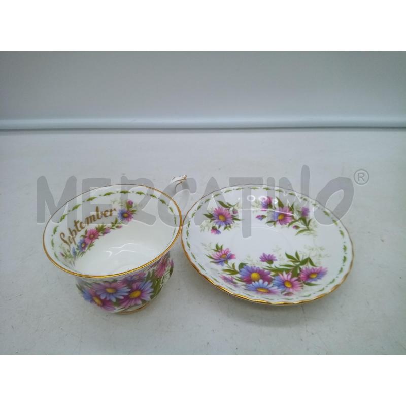 TAZZA PORC ROYAL ALBERT SEPTEMBER | Mercatino dell'Usato Roma porta maggiore 2