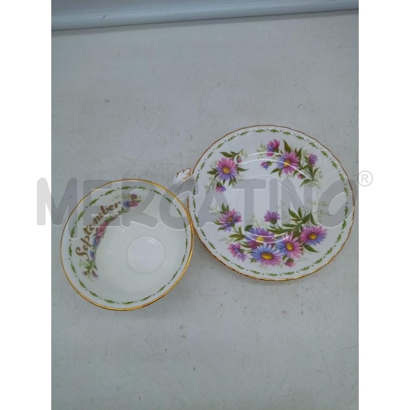 TAZZA PORC ROYAL ALBERT SEPTEMBER | Mercatino dell'Usato Roma porta maggiore 3