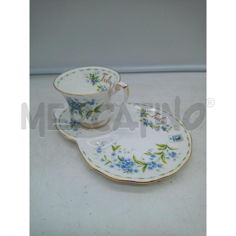 TAZZA ROYAL ALBERT JULY | Mercatino dell'Usato Roma porta maggiore 1