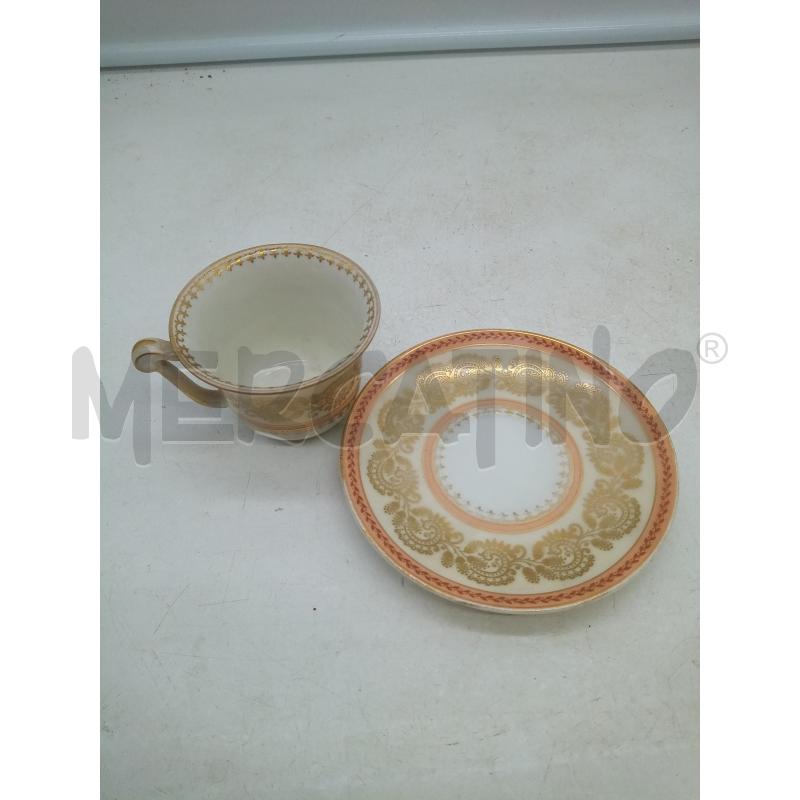 TAZZINA COLLEZIONE BALIMOGES FRANCE TONI SALMONE ORO | Mercatino dell'Usato Roma porta maggiore 3