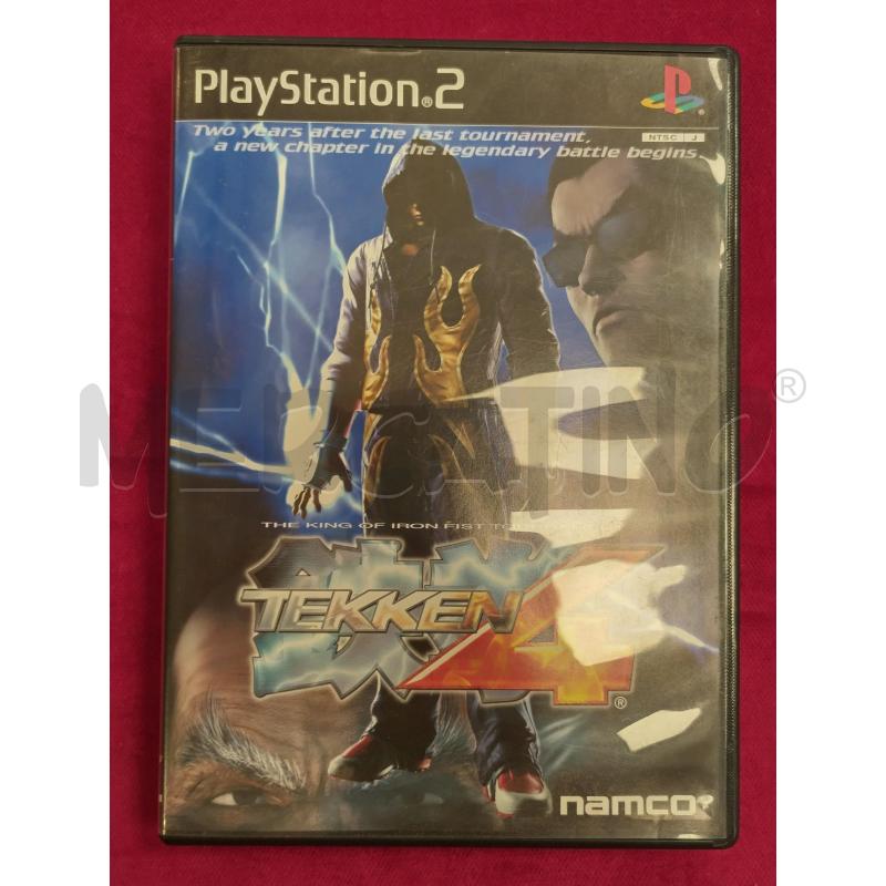 TEKKEN 4 PS2 GIAPPONESE | Mercatino dell'Usato Roma porta maggiore 1