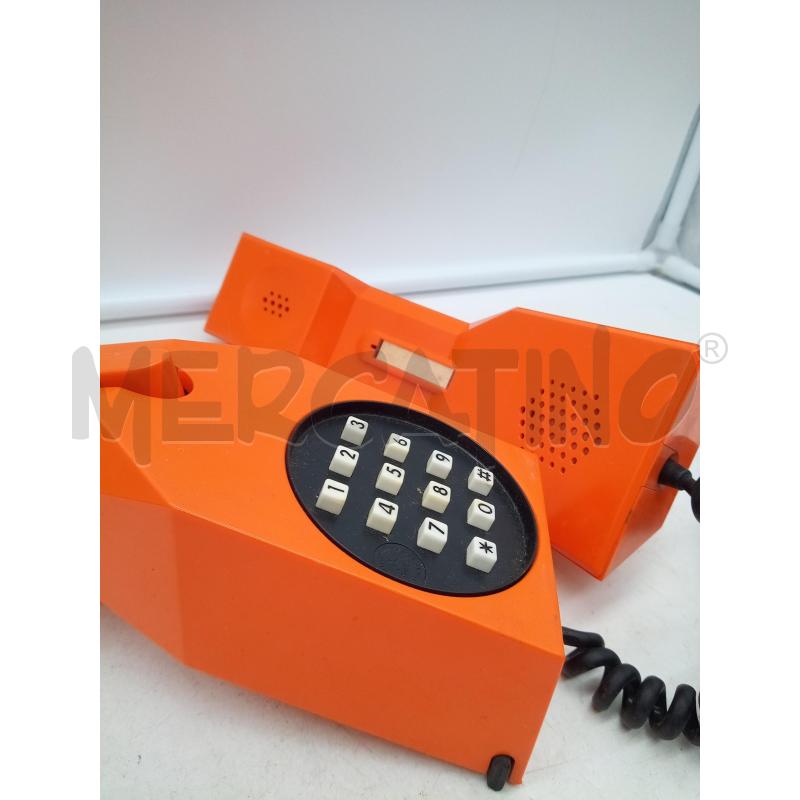 TELEFONO RIALTO GIUGIARO DESIGN ARANCIONE  | Mercatino dell'Usato Roma porta maggiore 3