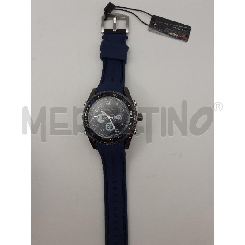 TOURBILLON MECHANICAL X FREDRIC OROLOGIO DA POLSO CINTURINO BLU  | Mercatino dell'Usato Roma porta maggiore 1