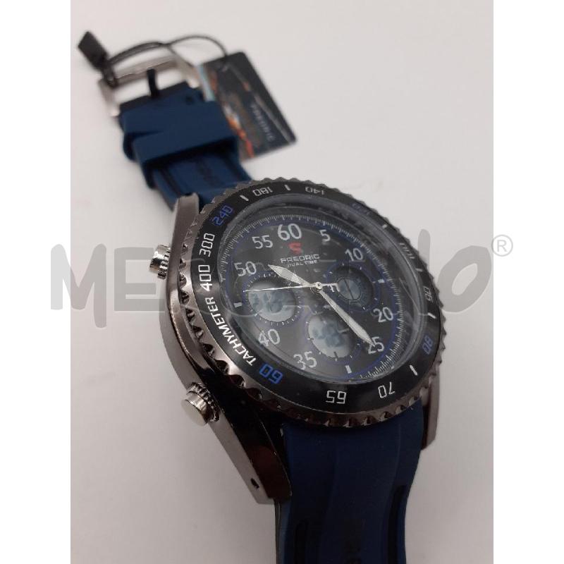 TOURBILLON MECHANICAL X FREDRIC OROLOGIO DA POLSO CINTURINO BLU  | Mercatino dell'Usato Roma porta maggiore 3