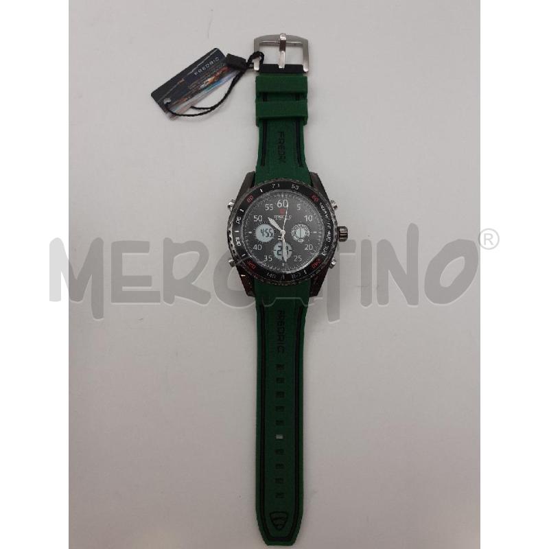 TOURBILLON MECHANICAL X FREDRIC OROLOGIO DA POLSO CINTURINO VERDE | Mercatino dell'Usato Roma porta maggiore 3