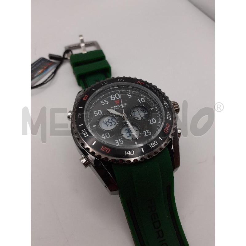 TOURBILLON MECHANICAL X FREDRIC OROLOGIO DA POLSO CINTURINO VERDE | Mercatino dell'Usato Roma porta maggiore 4