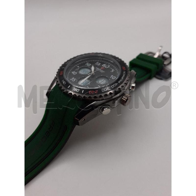 TOURBILLON MECHANICAL X FREDRIC OROLOGIO DA POLSO CINTURINO VERDE | Mercatino dell'Usato Roma porta maggiore 5