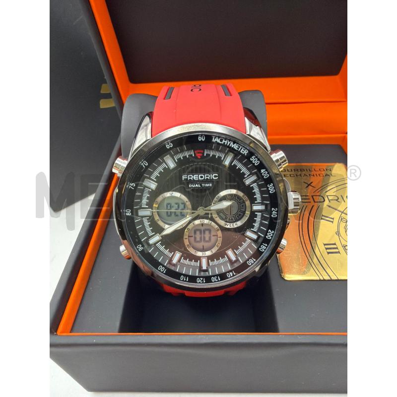 TOURBILLON MECHANICAL X FREDRIC OROLOGIO DA POLSO UOMO CINTURINO BLU | Mercatino dell'Usato Roma porta maggiore 2