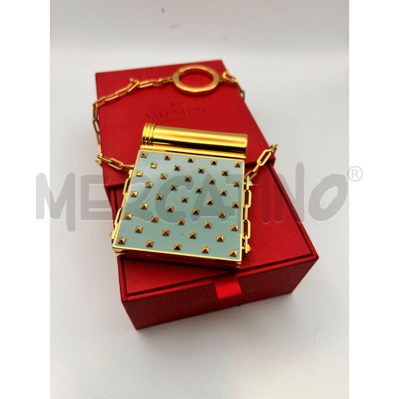  VALENTIBO GARAVANI POCHETTE PORTA ROSSETTO / SPECCHIETTO  | Mercatino dell'Usato Roma porta maggiore 1