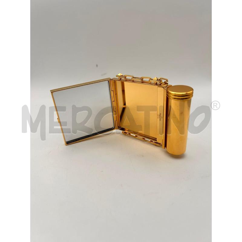  VALENTIBO GARAVANI POCHETTE PORTA ROSSETTO / SPECCHIETTO  | Mercatino dell'Usato Roma porta maggiore 3