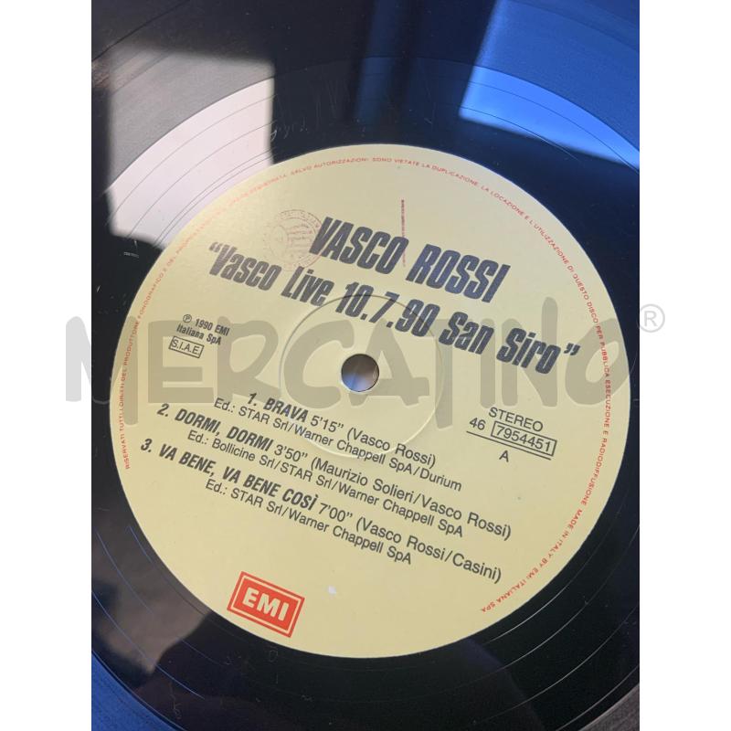 VASCO ROSSI 10 - 7 - 90 SAN SIRO | Mercatino dell'Usato Roma porta maggiore 5