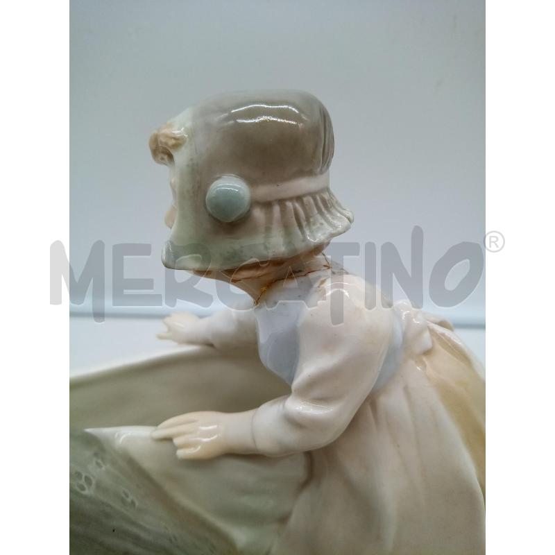 VASO CERAMICA AMPHORA AUSTRIA BAMBINI DIFETTI  | Mercatino dell'Usato Roma porta maggiore 4