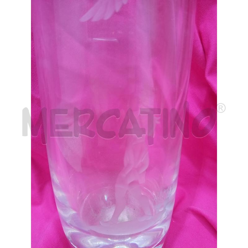 VASO CRISTALLO MOLAOT ORREFORD BIMBO GABBIANO  | Mercatino dell'Usato Roma porta maggiore 3