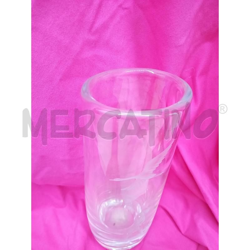 VASO CRISTALLO MOLAOT ORREFORD BIMBO GABBIANO  | Mercatino dell'Usato Roma porta maggiore 4