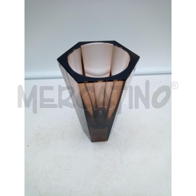 VASO CRISTALLO MOSER FUME  | Mercatino dell'Usato Roma porta maggiore 2