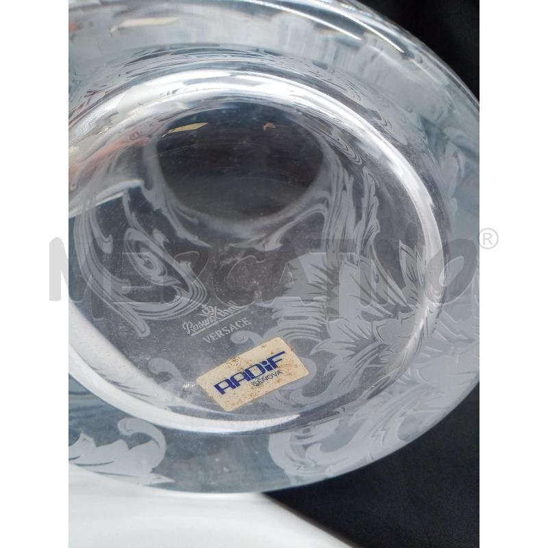 VASO GRANDE CRISTALLO ROSENTHAL VERSACE DIFETTO | Mercatino dell'Usato Roma porta maggiore 3