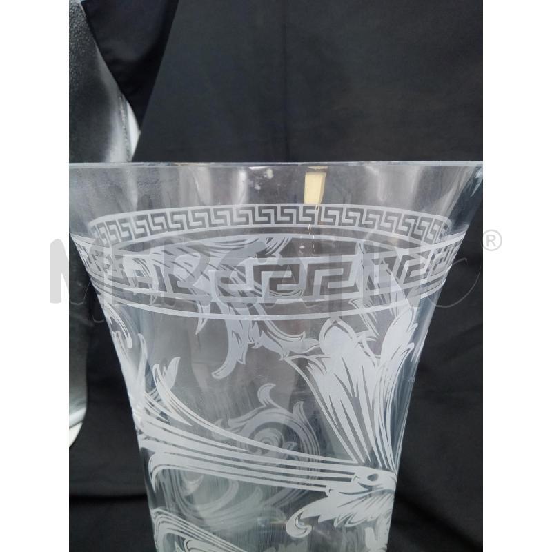 VASO GRANDE CRISTALLO ROSENTHAL VERSACE DIFETTO | Mercatino dell'Usato Roma porta maggiore 4