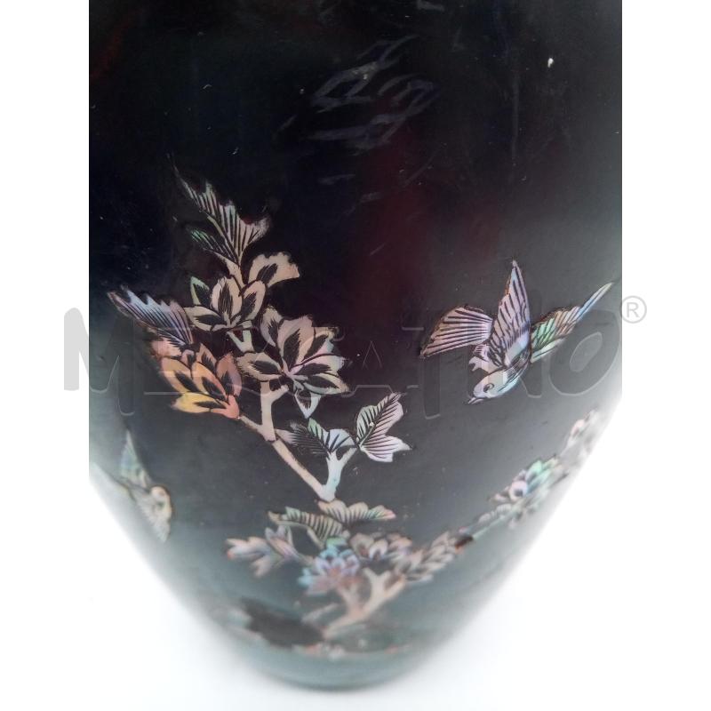 VASO LATTA INTARSIO MADREPERLA LIEVI DIFETTI | Mercatino dell'Usato Roma porta maggiore 2