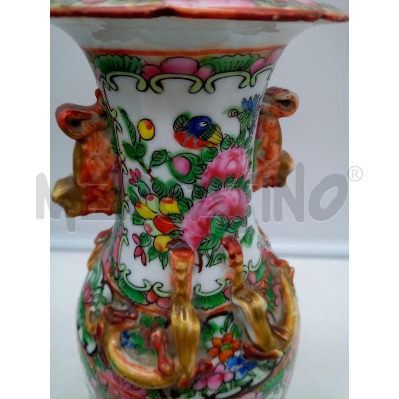 VASO PORCELLANA CHINA FAMIGLIA VERDE LIEVI DIFETTI | Mercatino dell'Usato Roma porta maggiore 3