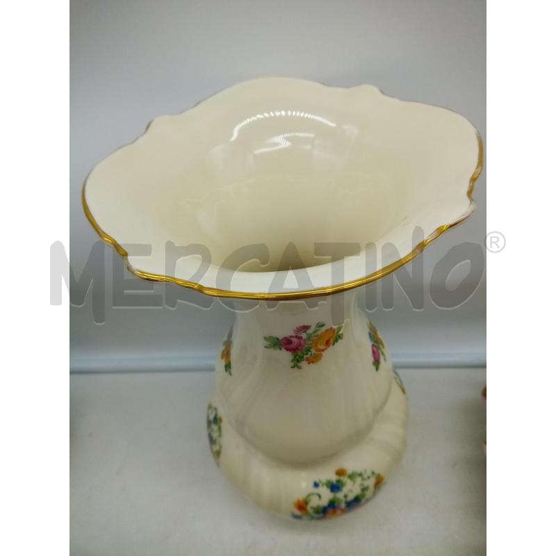 VASO PORCELLANA ROSENTHAL FIORI CREMA ORO | Mercatino dell'Usato Roma porta maggiore 2