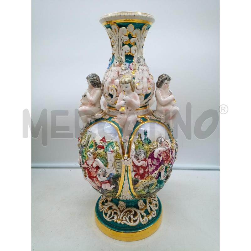 VASO PORC CDM PUTTI SUONATORI | Mercatino dell'Usato Roma porta maggiore 2