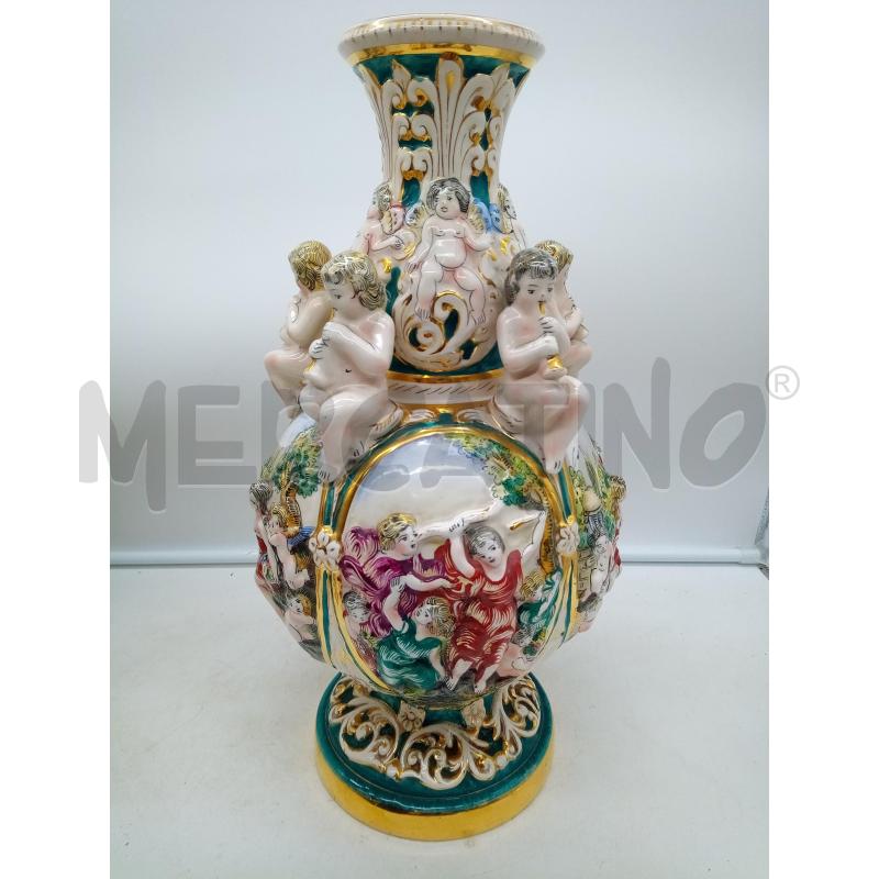 VASO PORC CDM PUTTI SUONATORI | Mercatino dell'Usato Roma porta maggiore 3