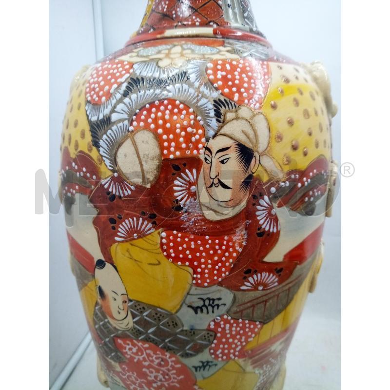 VASO SATSUMA SAGGI DIPINTI DIFETTI | Mercatino dell'Usato Roma porta maggiore 2