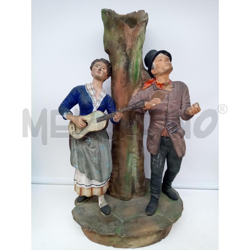 VASO TERRACOTTA LIBERTY SUONATORI MANCANZE | Mercatino dell'Usato Roma porta maggiore 1