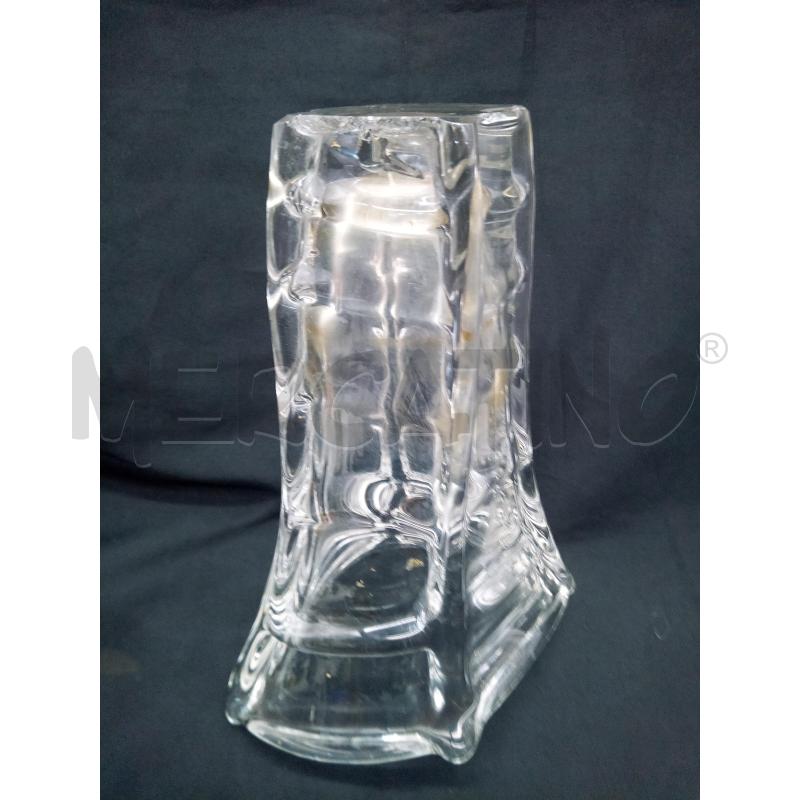 VASO VETRO BASE SPESSA LIEVI DIFETTI  | Mercatino dell'Usato Roma porta maggiore 4