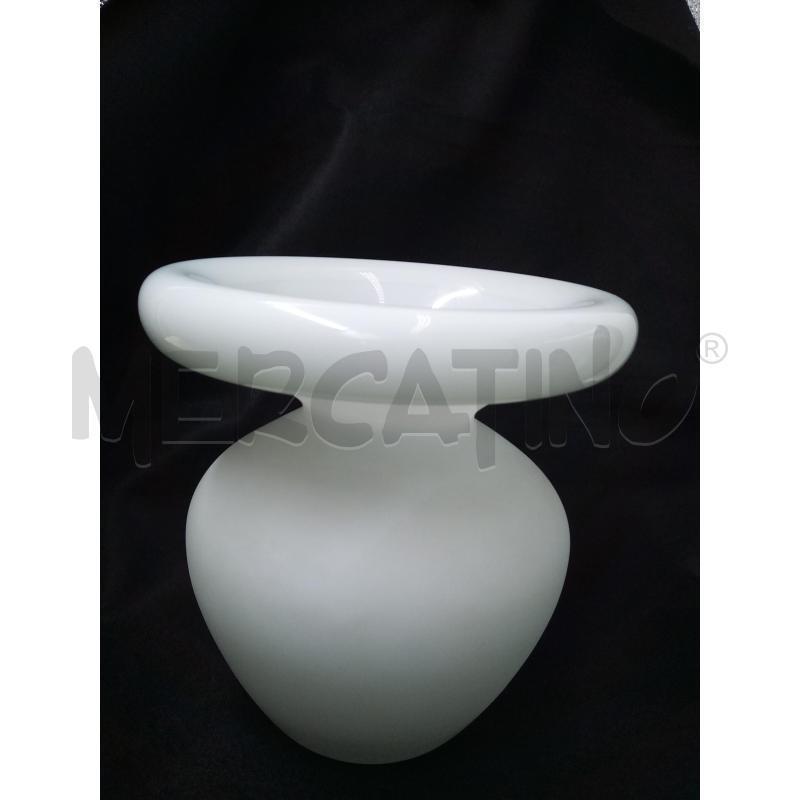 VASO VETRO IKEA BIANCO  | Mercatino dell'Usato Roma porta maggiore 2