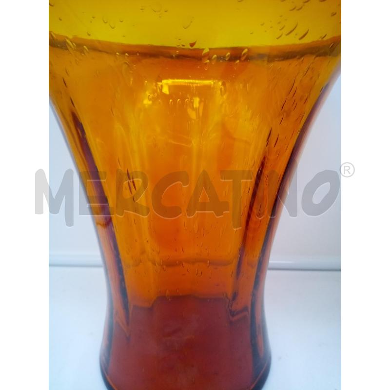 VASO VETRO SENAPE PULEGOSO  | Mercatino dell'Usato Roma porta maggiore 3