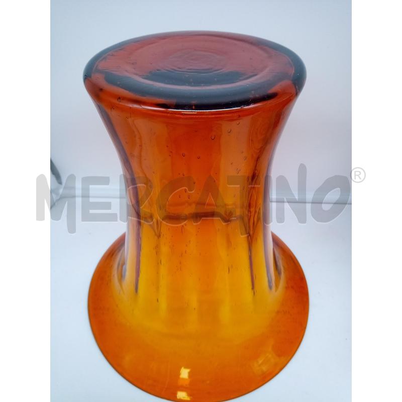 VASO VETRO SENAPE PULEGOSO  | Mercatino dell'Usato Roma porta maggiore 4