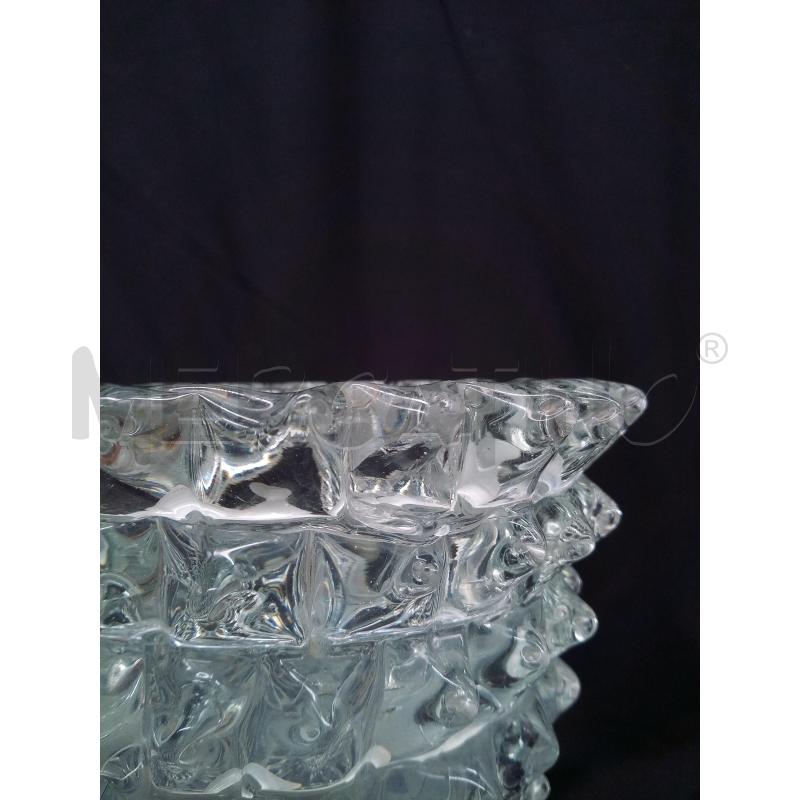 VASO VETRO SOFFIATO ROSTRATO LIEVE DIFETTO | Mercatino dell'Usato Roma porta maggiore 3