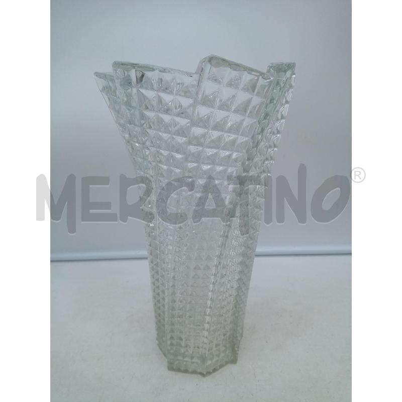 VASO VETRO '50 QUADRATI | Mercatino dell'Usato Roma porta maggiore 1