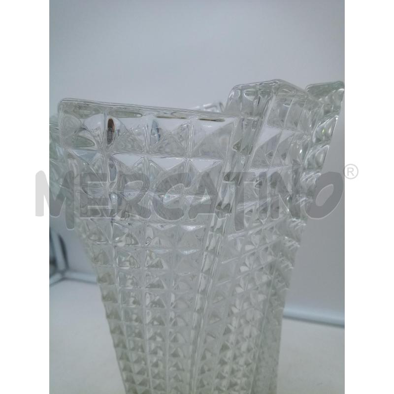 VASO VETRO '50 QUADRATI | Mercatino dell'Usato Roma porta maggiore 3
