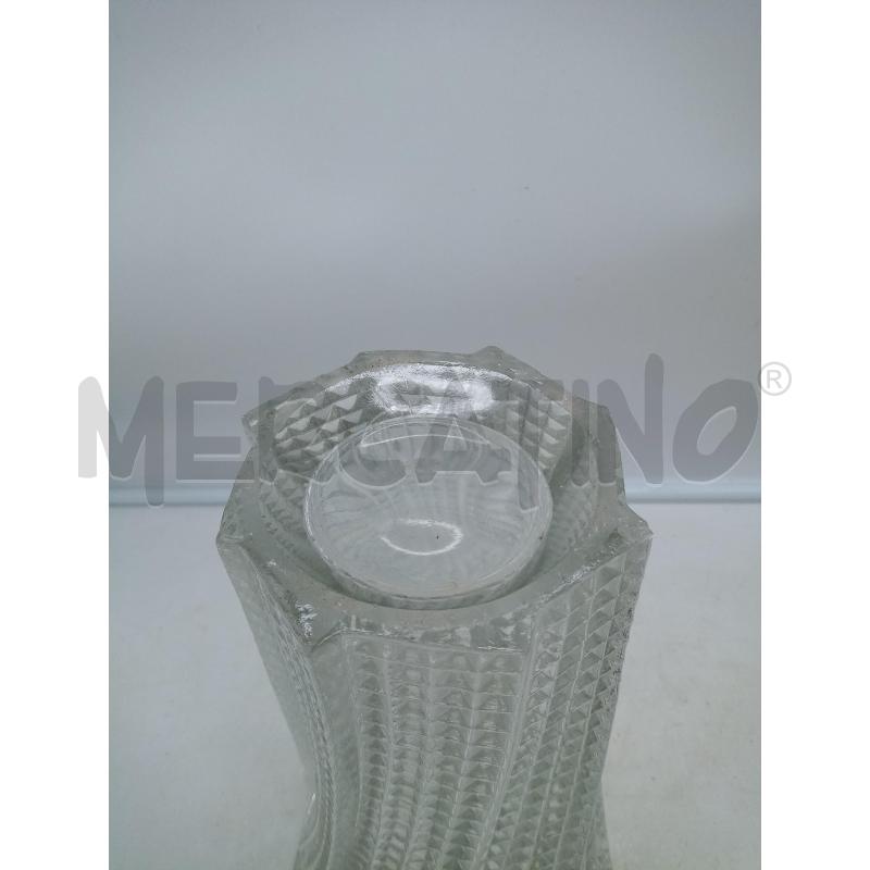VASO VETRO '50 QUADRATI | Mercatino dell'Usato Roma porta maggiore 5