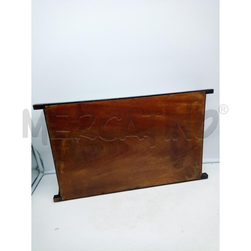 VASSOIO DECÒ LEGNO NERO SPECCHIATO | Mercatino dell'Usato Roma porta maggiore 4
