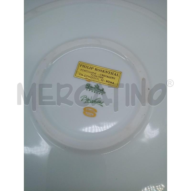 VASSOIO PORC ROSENTHAL STUDIOLINE DONNINE NERE | Mercatino dell'Usato Roma porta maggiore 3