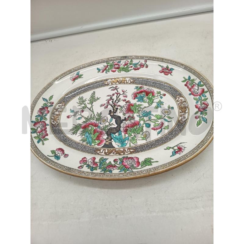 VASSOIO TERRAGLIA FORTE OVALE MINTONS CHINOISERIE  | Mercatino dell'Usato Roma porta maggiore 3