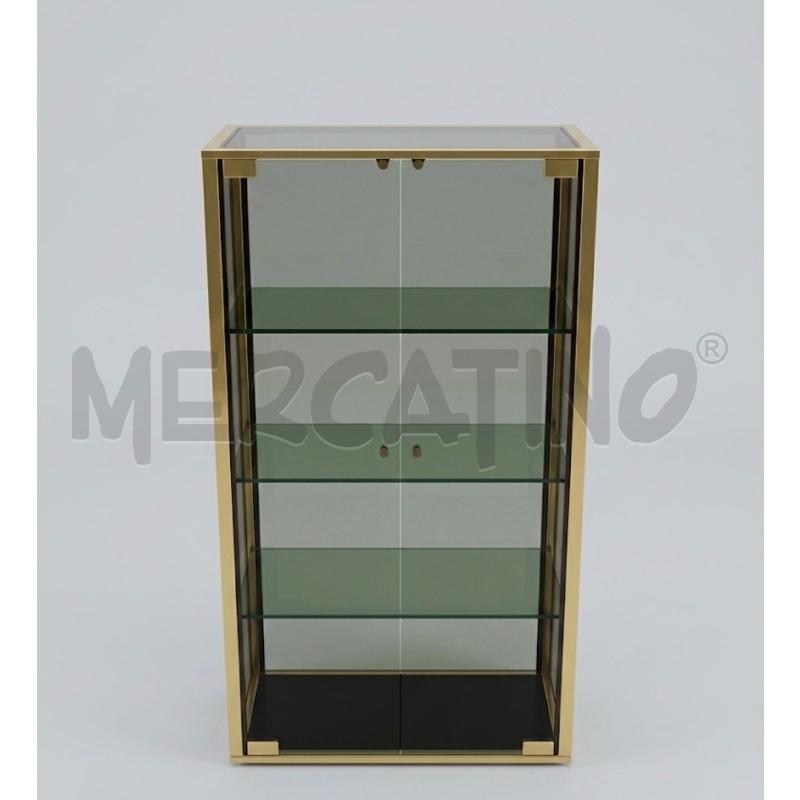 VETRINA IN OTTONE PIANO FUMÈ | Mercatino dell'Usato Roma porta maggiore 1